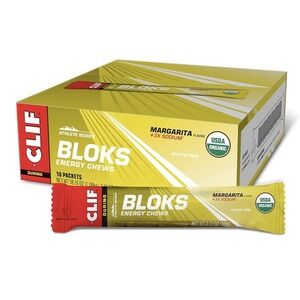 Clif Bar Margarita Organic Shot Blocks w/ 3x Sodium - Box of 18 Ex. Feb 21, 2027